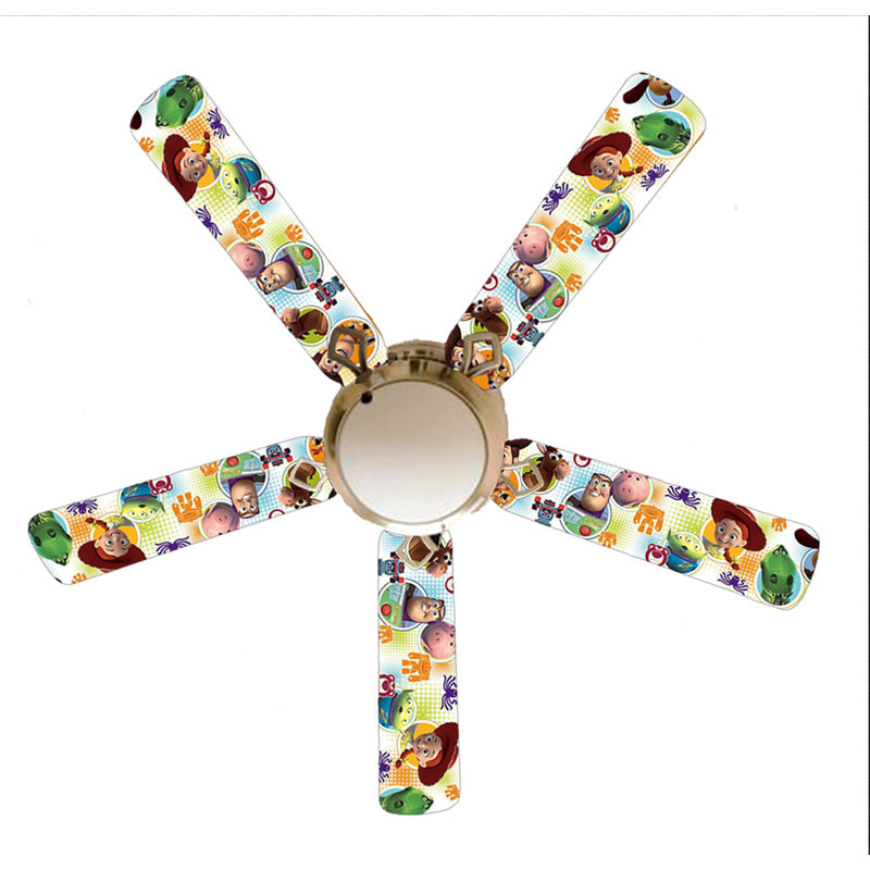 888 Cool Fans 52" Toy Story Woody and Buzz Infinity 4 Blade Ceiling Fan